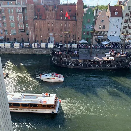 Baltic Riviera - Luxurious With Patio And River View * Gdansk